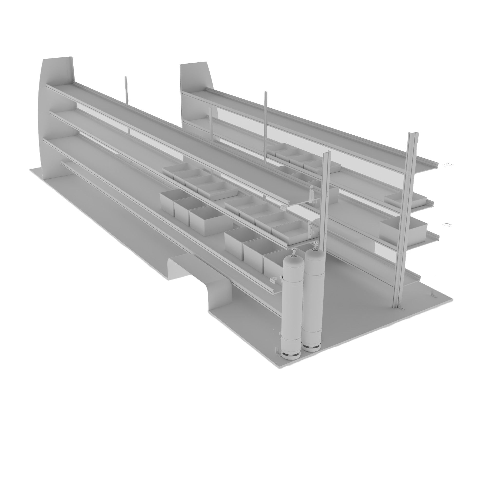 BrightDrop 600 Heavy-Duty Van Shelving Package – Iconic Van