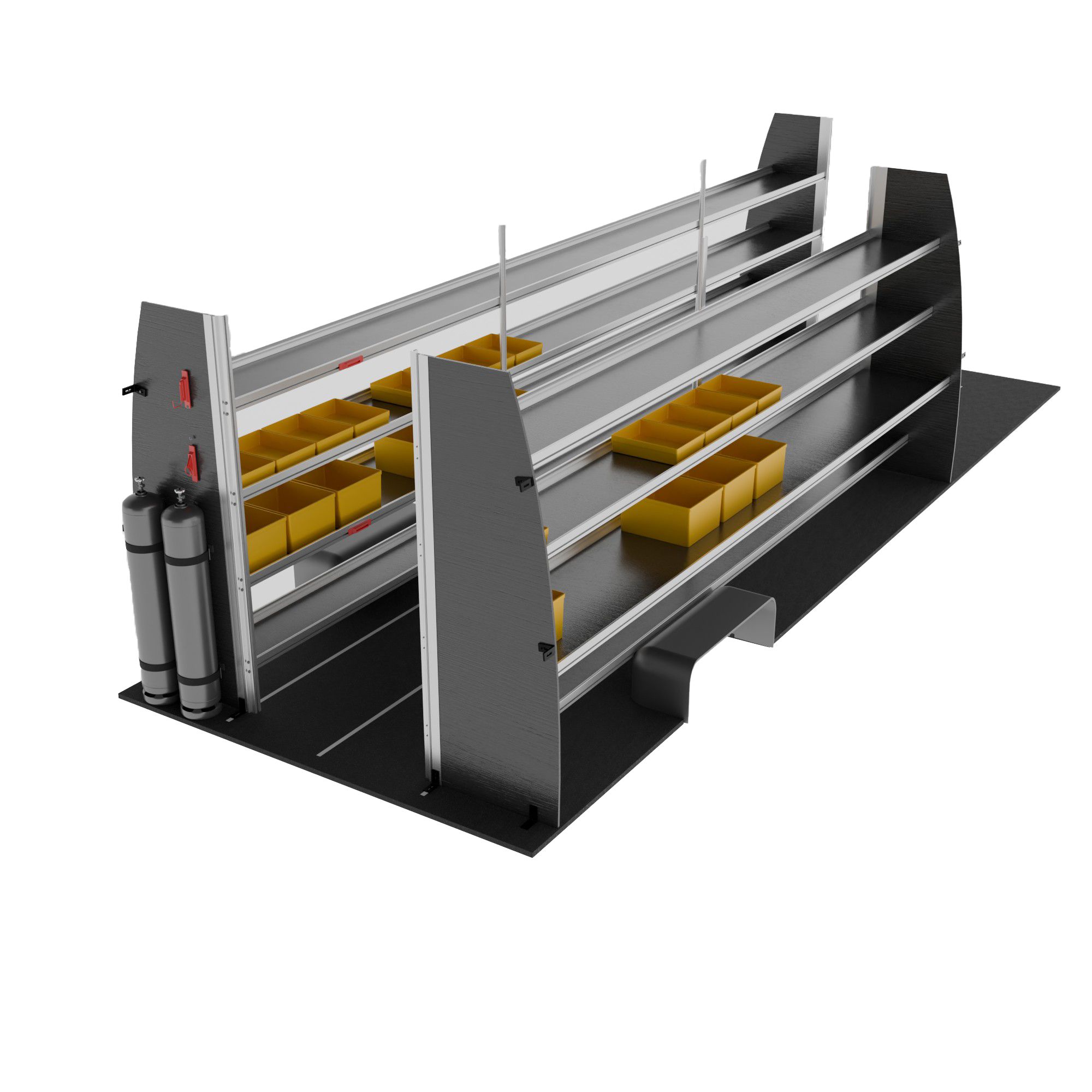 BrightDrop 600 Heavy-Duty Van Shelving Package – Iconic Van