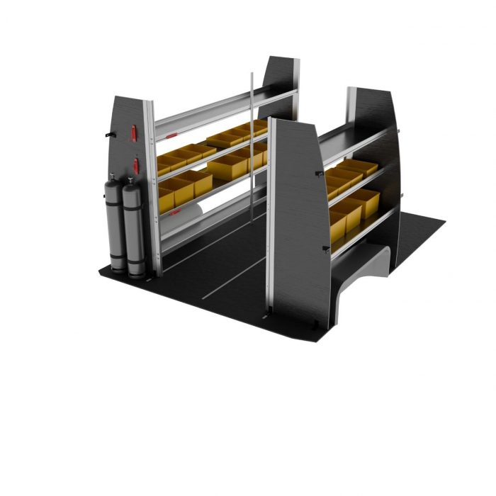 RAM ProMaster 118” WB Heavy-Duty Van Shelving Package