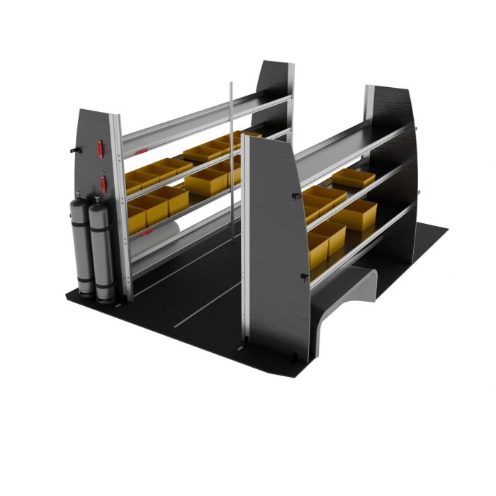 RAM ProMaster 136” WB Heavy-Duty Van Shelving Package